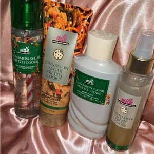 BBW Cinnamon Sugar Pretzel Cookie Bath & Body Set